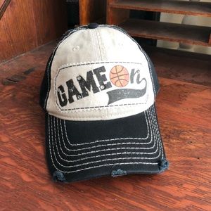NWT - “Game On” Basketball Blingy Cap